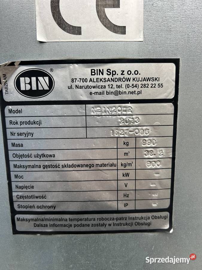 Bin 28 Wysoka sprzedam