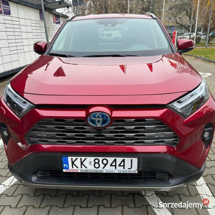 CESJA LEASINGU KINTO Toyota RAV4 25222 Hybrid bordowy małopolskie Jaśkowice