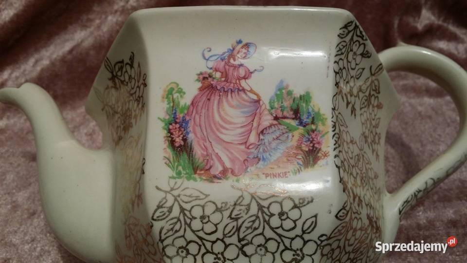Czajnik stary angielski porcelanowy 1932r Sadler sprzedam