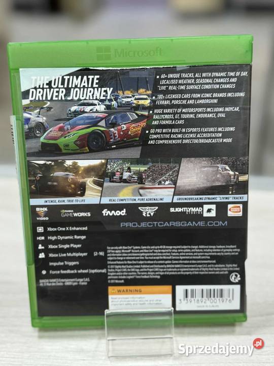 Gra Project Cars 2 Xbox One Elbląg