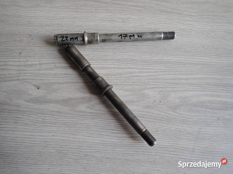 1 OŚ OŚKA 17MM KOŁA PRZÓD DYSTANS YAMAHA TTR TT lubuskie