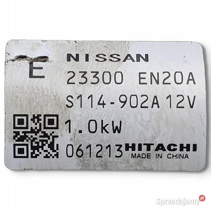 ROZRUSZNIK Nissan Qashqai 20 16V 23300EN20A