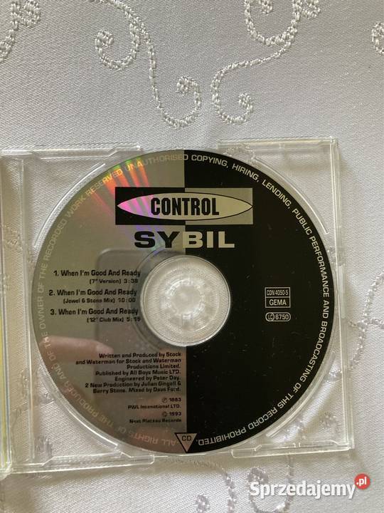 Płyta CD Single Sybil When Im Good And Ready