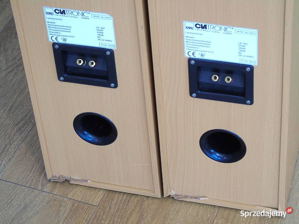 Mocne kolumny Clatronic 2x 500 wat DOSTAWA