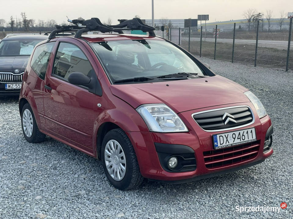 Citroen C2 11 60 2009r klima bagażnik na rowery immobilizer Wojkowice