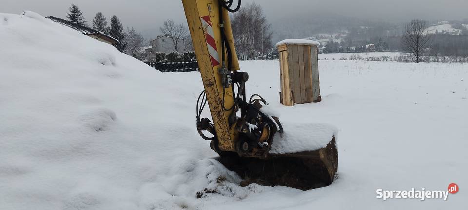 koparka kołowa liebherr A314 z głowicą Engcon Andrychów sprzedam