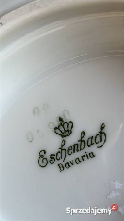 Sosjerka Syg Eschenbach Bavaria Biała porcelana Gdańsk