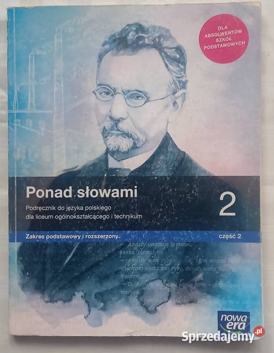 Ponad słowami 2 język polski podręcznik liceum Podręczniki Małkinia Górna sprzedam