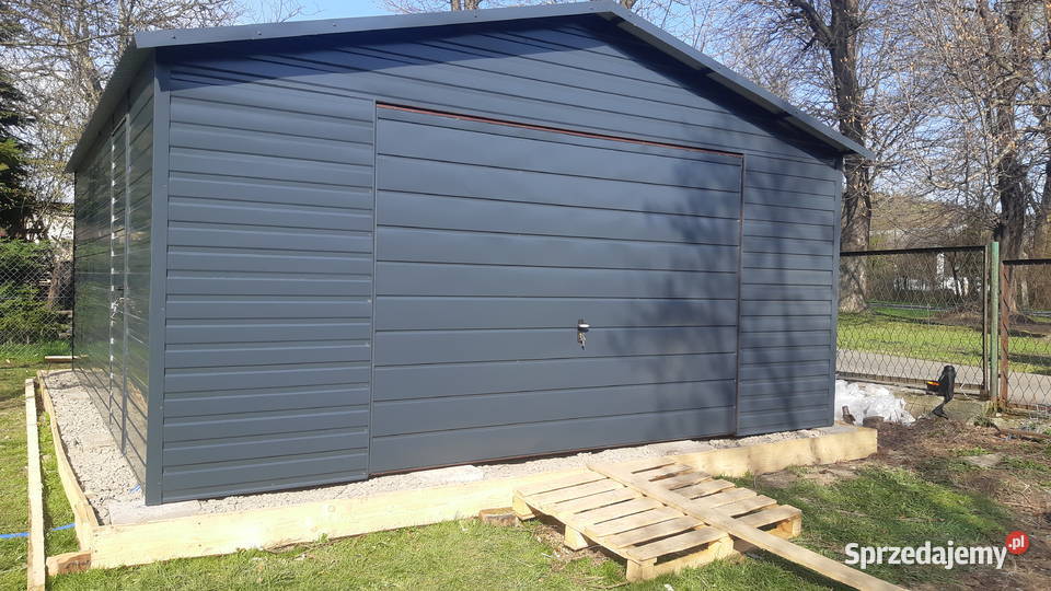 Grafit Garaż Blaszany 5x6 Garaż Blaszane Blaszak podkarpackie Pruchnik sprzedam