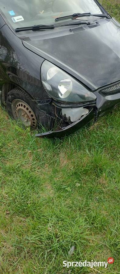 Honda jazz 13 2005 czarny Hajnówka