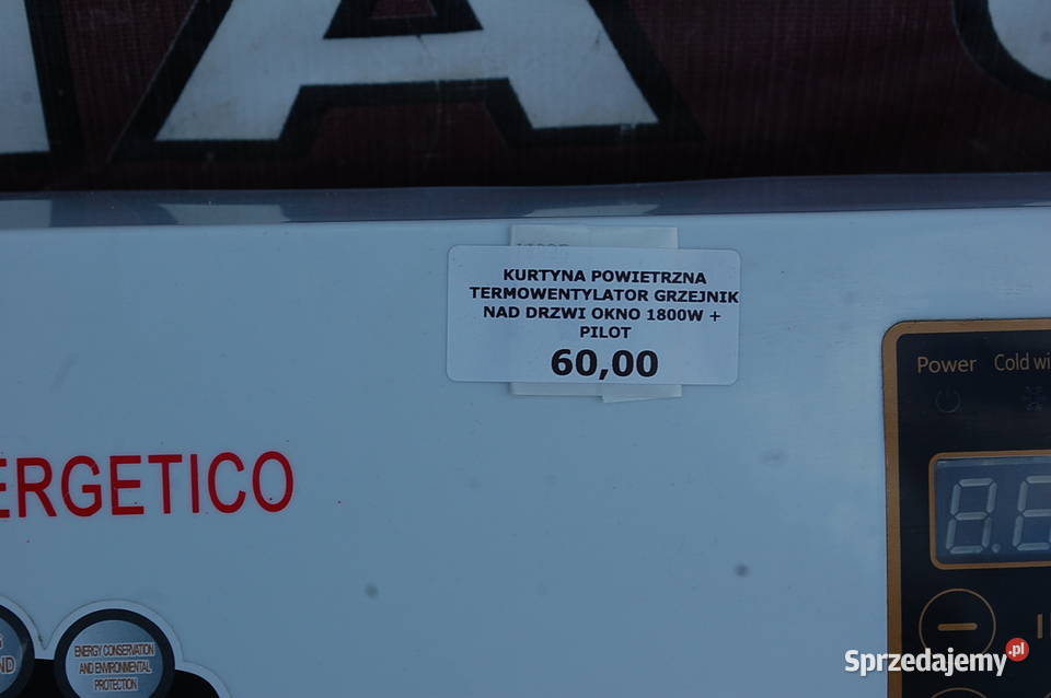 KURTYNA POWIETRZNA TERMOWENTYLATOR GRZEJNIK