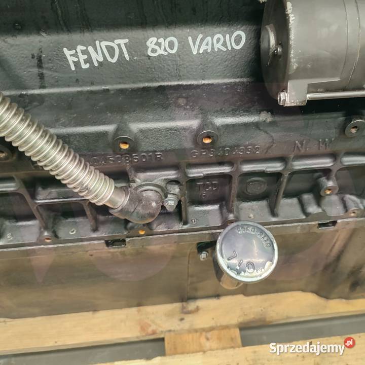 Fendt 820 Vario 04508501R Deutz TCD 61 276 Części maszyn i innych pojazdów