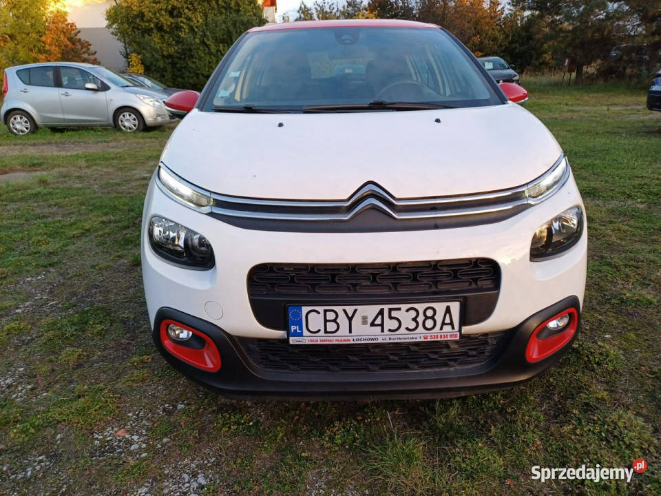 Citroen C3 zadbany bezwypadkowy niski przebieg 82KM C3 Łochowo