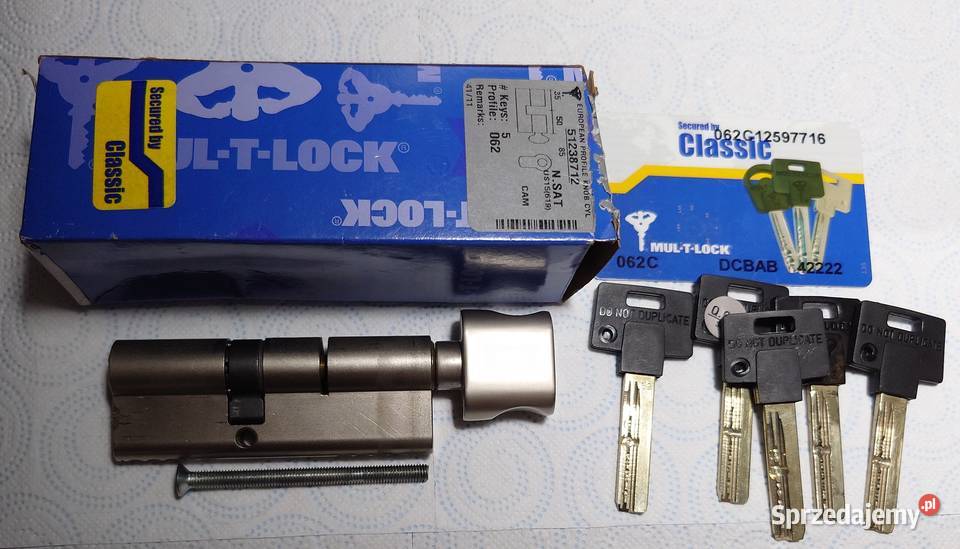 Wkładka 3550 MulTLock Zamki, wkładki Warszawa