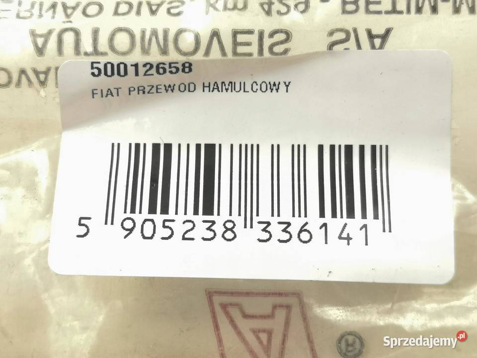 PRZEWÓD HAMULCOWY TYŁ FIAT DUNA ELBA UNO