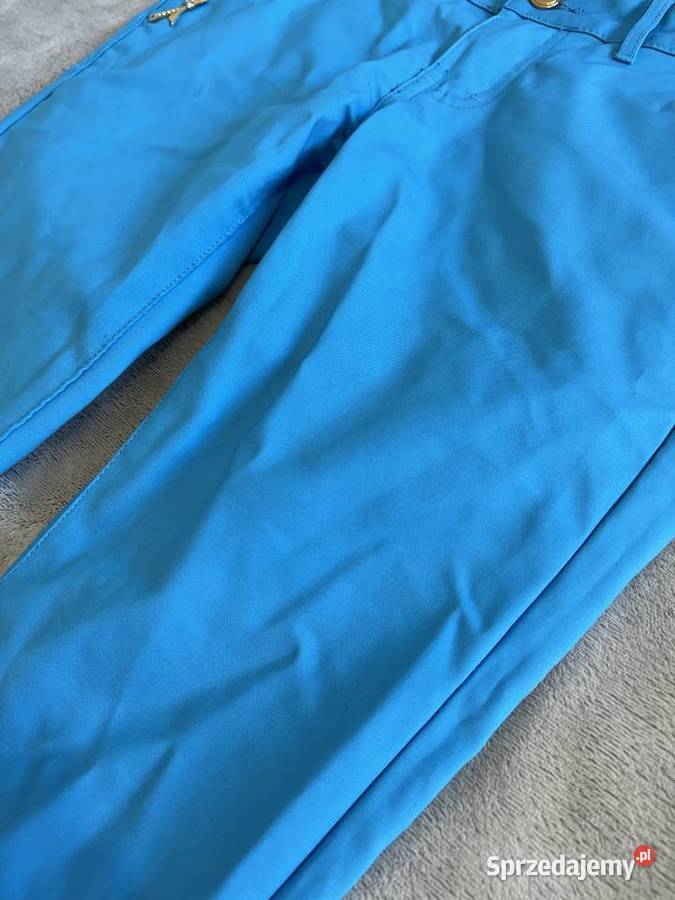 Spodnie rurki niebieskie Jasło