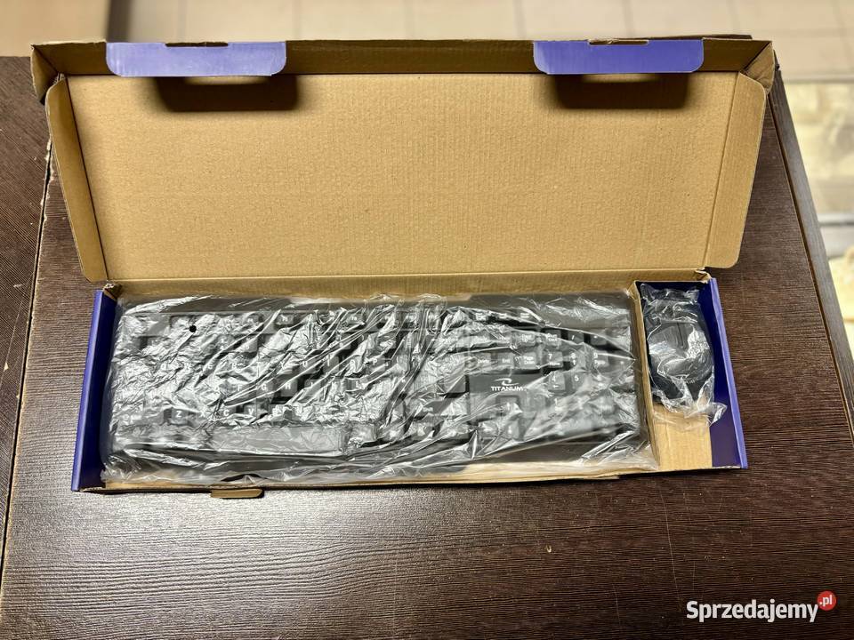 Bezprzewodowy zestaw klawiatura i mysz Titanum Klawiatury i myszy warmińsko-mazurskie Elbląg