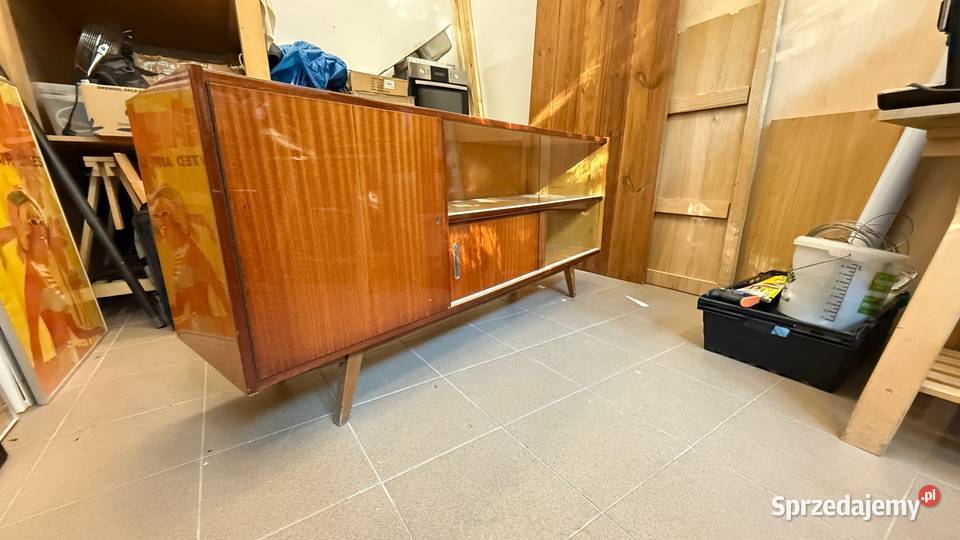 Komoda sideboard PRL Bytomskie Fabryki Mebli 170 Warszawa sprzedam