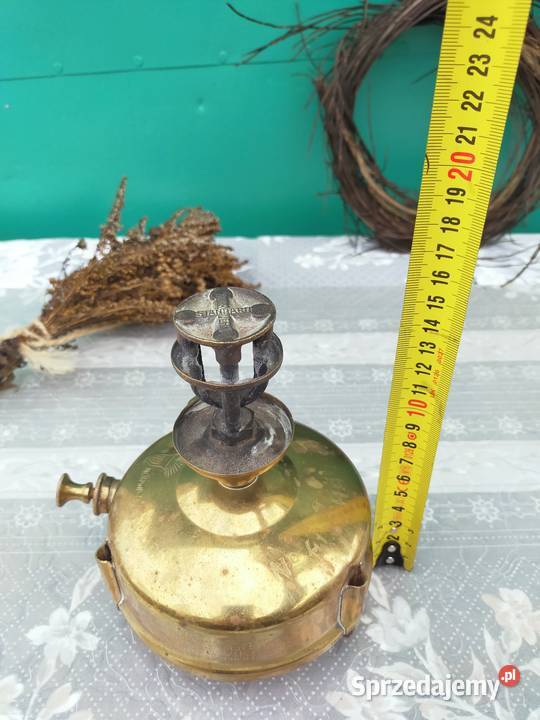 Mosiężna kuchenka turystyczna