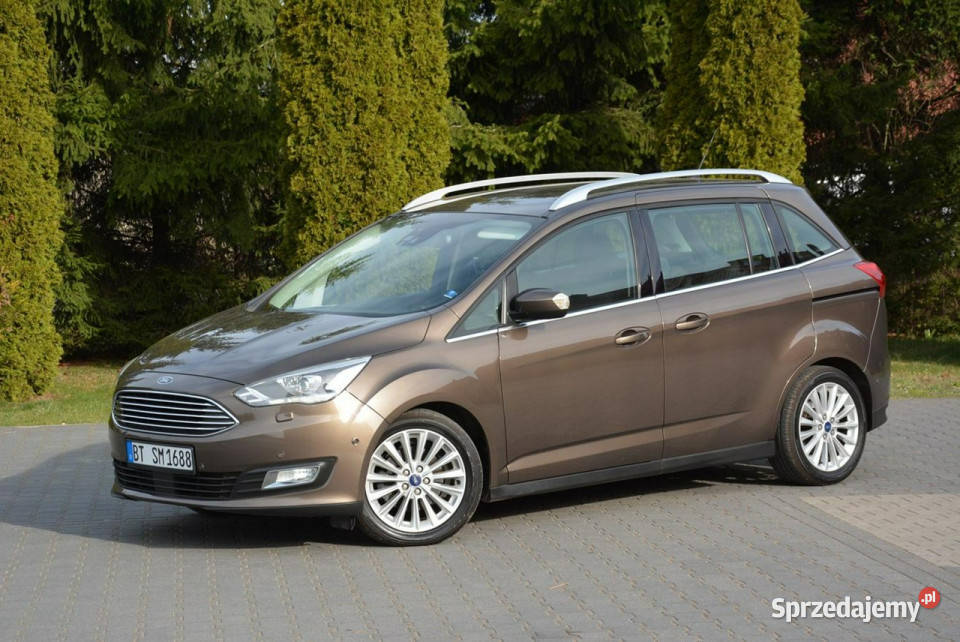 Ford Grand C Lift Tfoteli Radar ACC Xenon LED czujnik martwego pola Ostrów Mazowiecka sprzedam