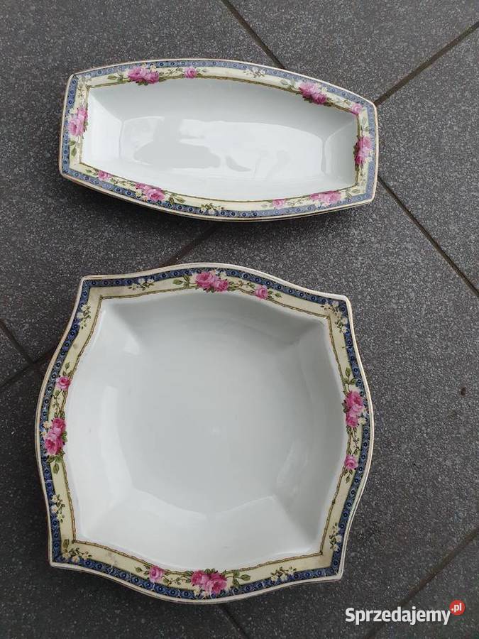 Ćmielów miska i półmisek śląskie Myszków