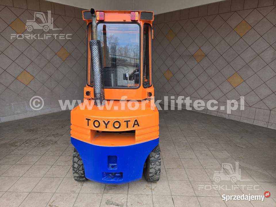 Wózek widłowy TOYOTA 5FD30 wolny skok kabina radio Lędziny