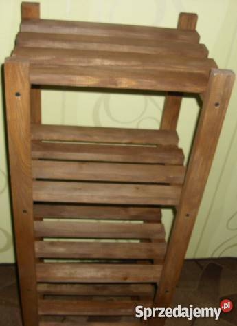 Mocny Regał drewniany Sosna 40 x 27 x 110 27cm Kcynia
