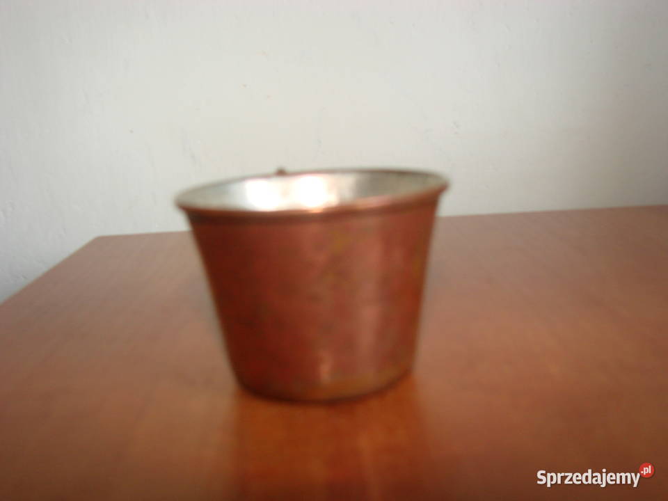 miedziana filiżanka Pruszcz Gdański