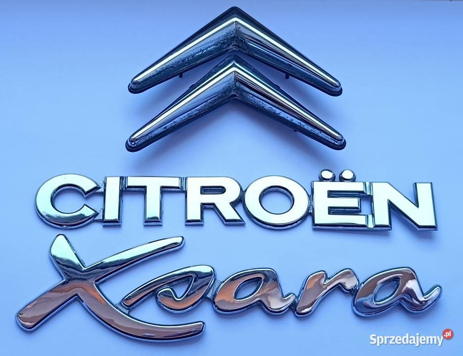 Napis emblemat Citroen Xsara Picasso I 9804r Lipno