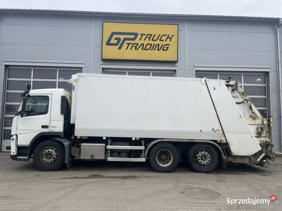 śmieciarki Volvo FM 330 Volvo FM 330 Zabudowa 337KM Śmieciarki Sokołów