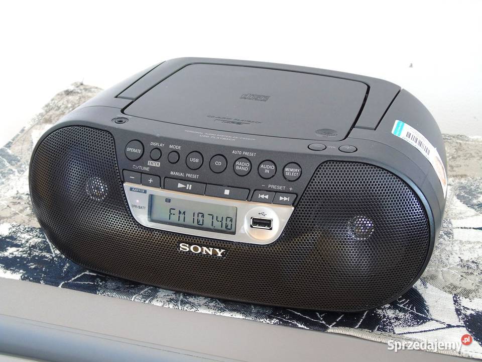 Radioodtwarzacz Sony USB mp3 CD radio AUX Radioodtwarzacze Jasło