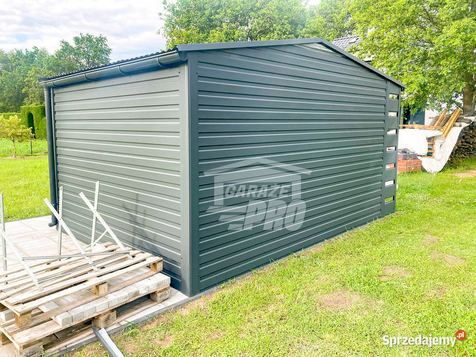 Schowek domek ogrodowy 4x25m Wiata 05m Brama Brzesko