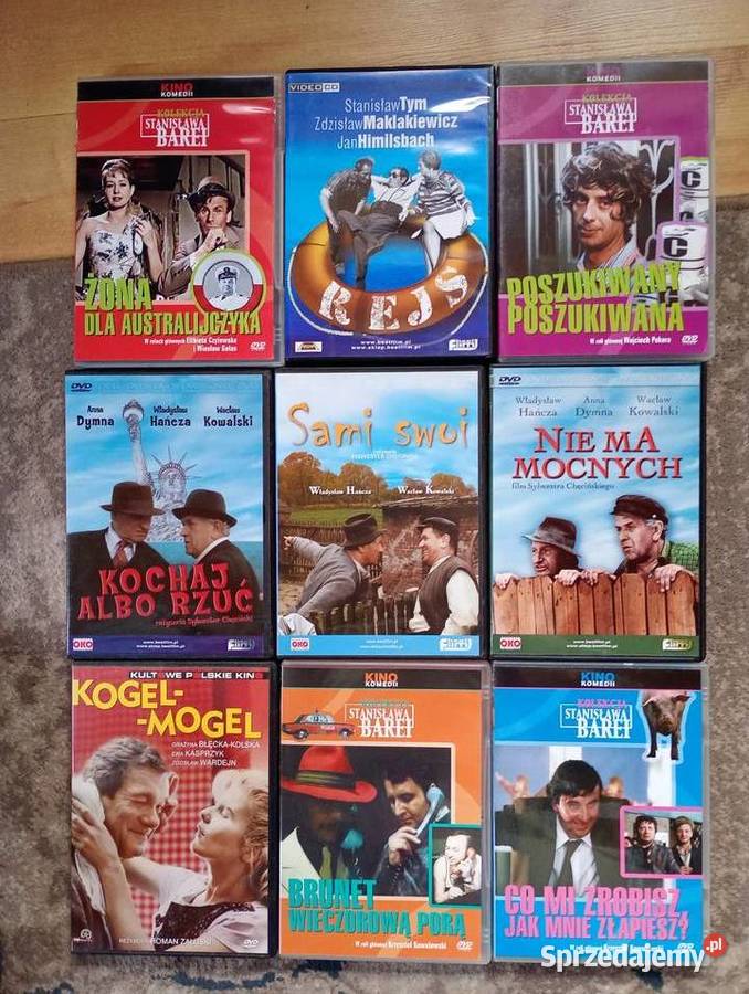Zestaw DVD telewizorvideopłyty Głubczyce sprzedam