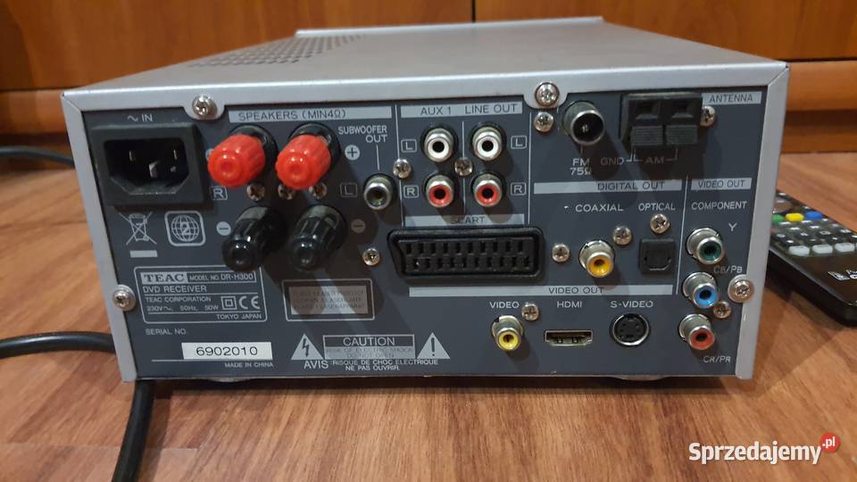 Amplituner Teac DRH300 radio DVD CD USB HDMI Lublin sprzedam