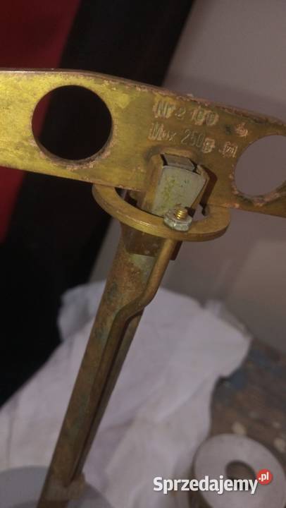 Waga laboratoryjna mosiężna Przemyśl