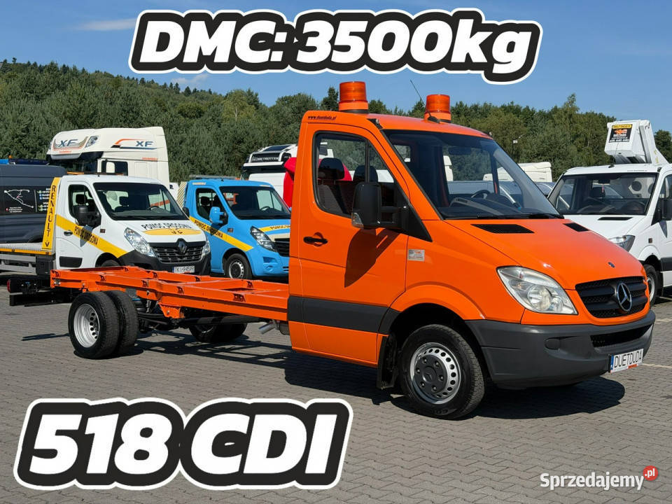 Mercedes Sprinter 518 CDI 30 V6 DMC 35T komputer pokładowy świętokrzyskie Widełki