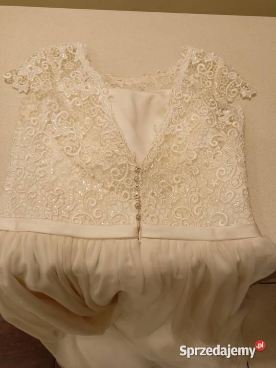 Suknia Ślubna Muslin Klasyczna Damska Bydgoszcz