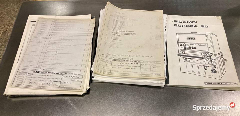 DMC Europa 90 szlifierka szerokotasmowa Nowy Targ