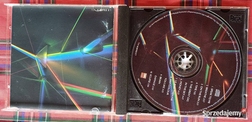 Pink Floyd The Dark Side of the Moon CD małopolskie