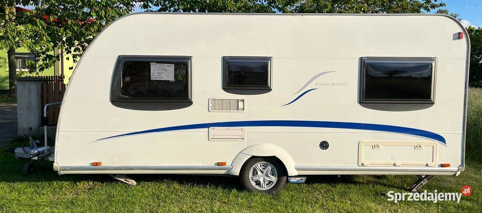 Przyczepa Kempingowa Burstner Belcanto 455 TS Burstner Przyczepy i naczepy Poddębice