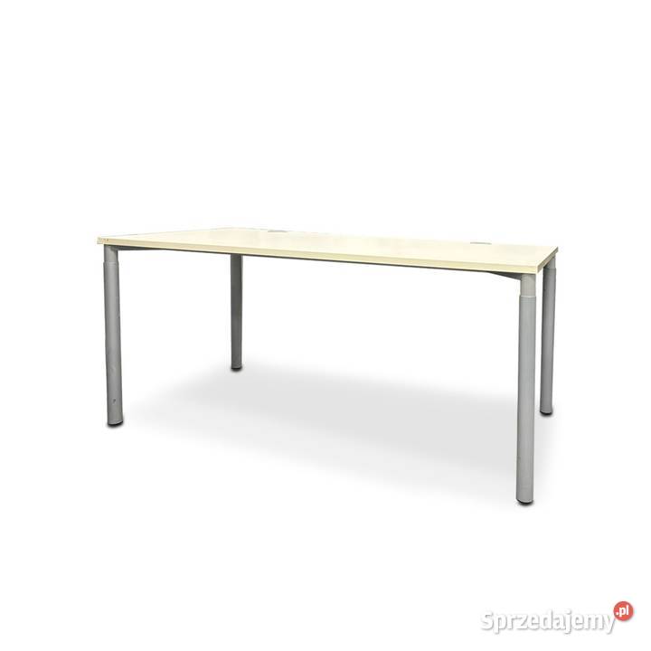 BiurkoStół roboczy Hali kremowa biel Biznes i Przemysł Kraków