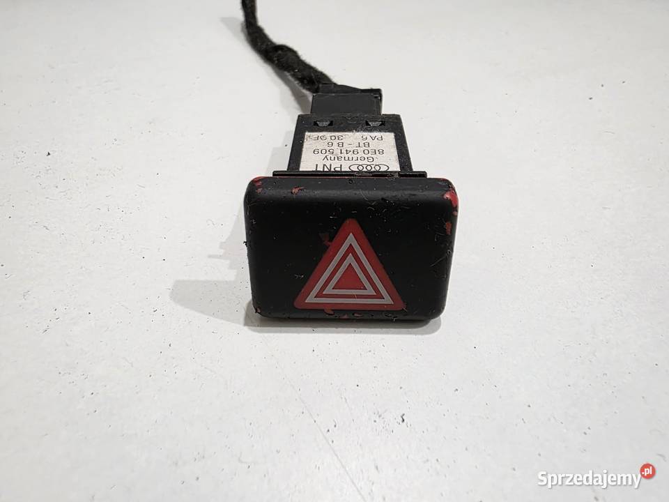Włącznik świateł awaryjnych Audi a4b6 8E0941509 Iława sprzedam