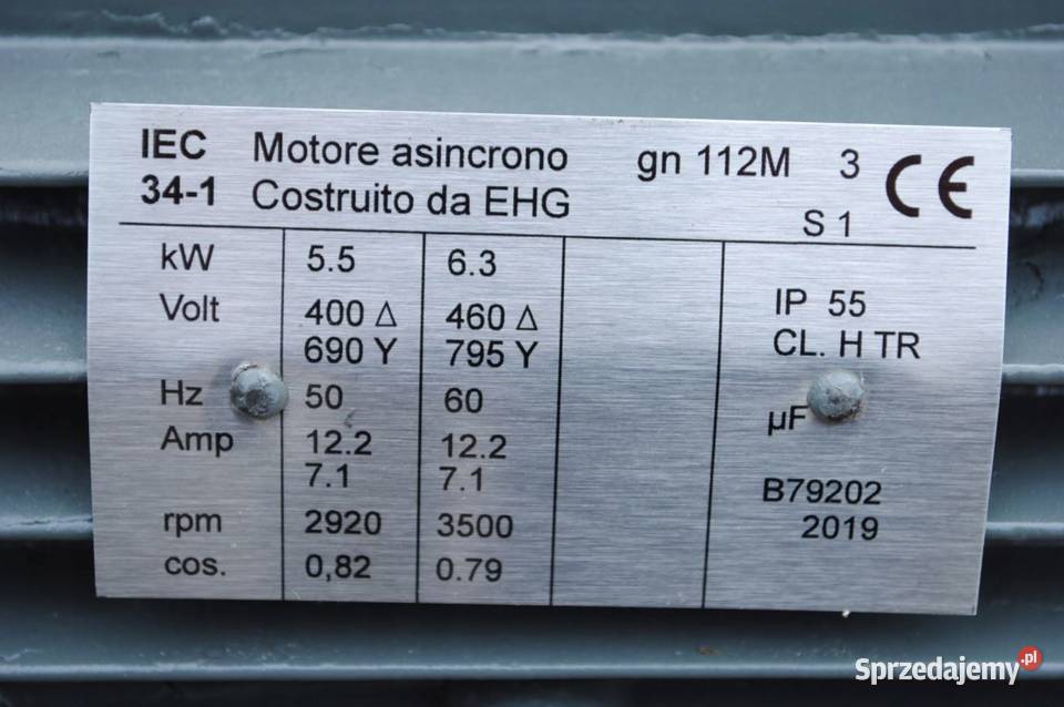 Wentylator bocznokanałowy pompa próżniowa 55kw Kargowa