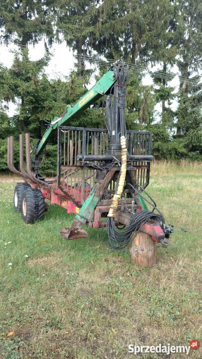 Ciągnik przyczepa leśna Zetor Ciągniki lubelskie Sosnowica