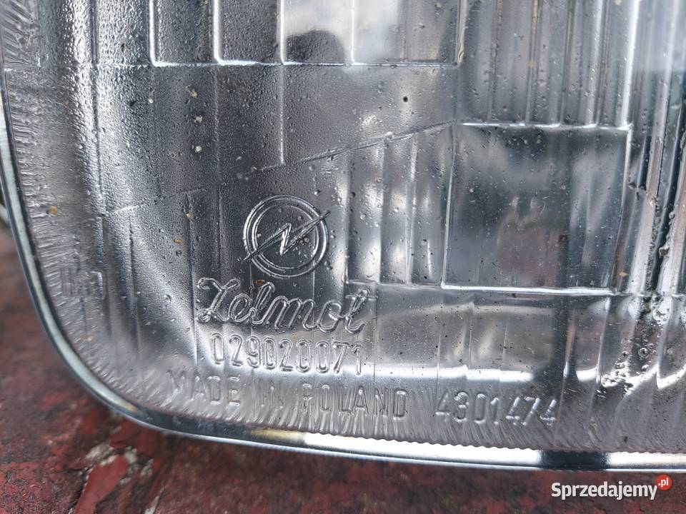 Fiat 126 lampy przednie zelmot oryginał PRL Lampy przednie wielkopolskie Poznań