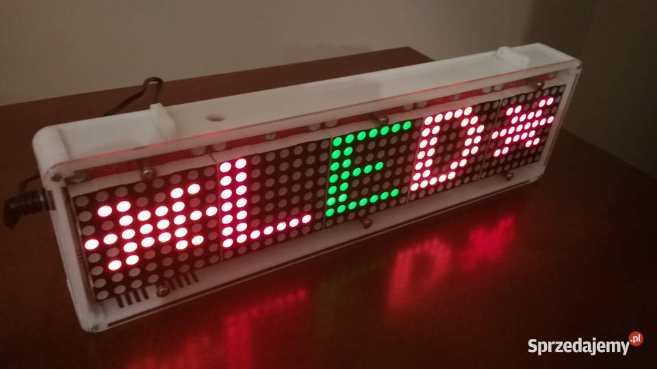 PCB do wyświetlacza tekstowego LED 40x8 matryce Pozostałe Myślenice
