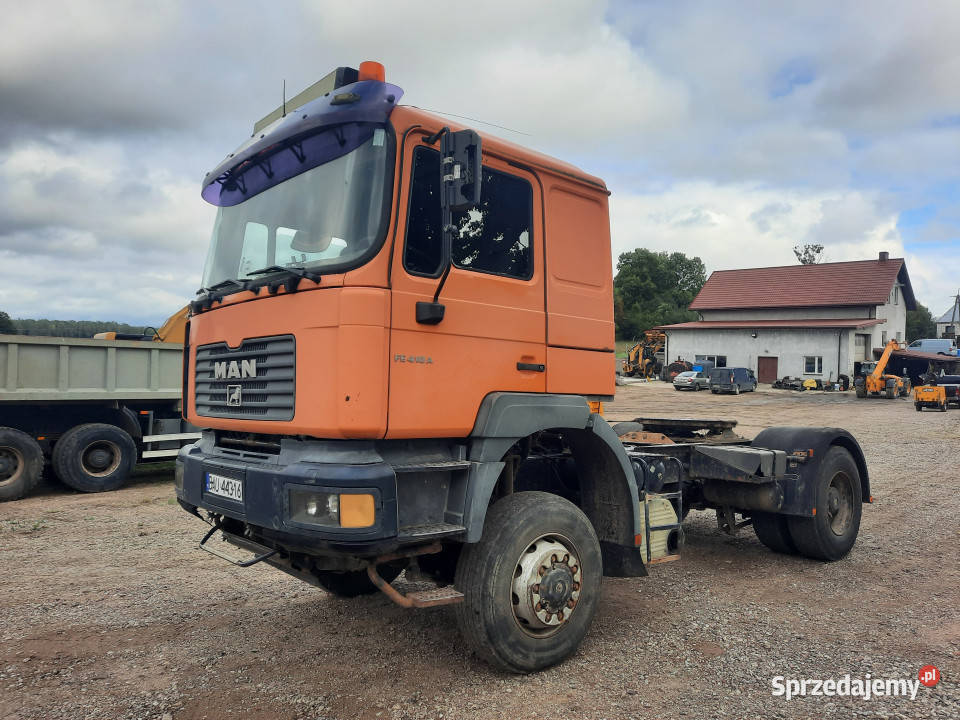 Samochód specjalny MAN FE 410 A 4x4 hydraulika