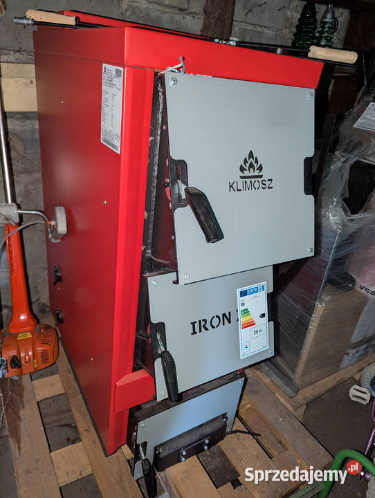 Klimosz Iron X 20kW Kocioł zasypowy na drewno i Busko-Zdrój
