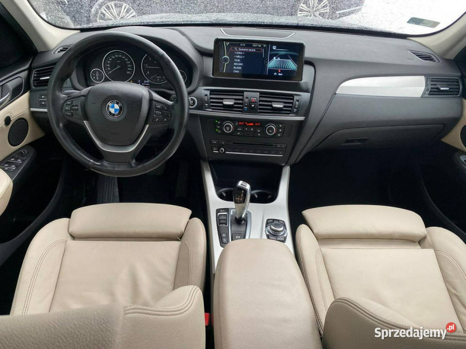 BMW X3 4x4 AUTOMAT navi podgrz fotele led aluminiowe felgi śląskie