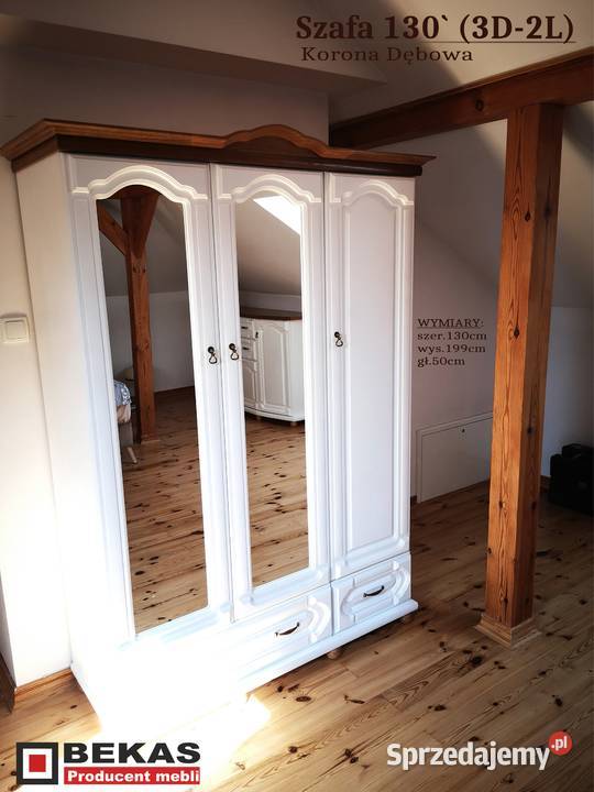 Stylowa Szafa 90 Dąb Orzech Bekas Lakierowana 90cm Świdnica sprzedam